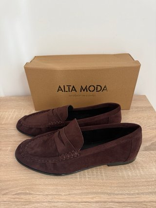 Mocasines terciopelo n38