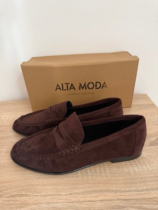 Mocasines terciopelo n38