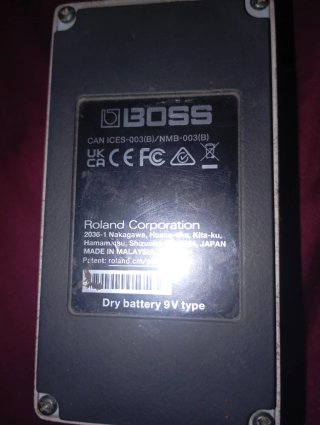 Pedal Guitarra Boss RC5 y DOD FX50-B