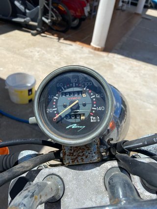 Kymco 125 Zing II Negra