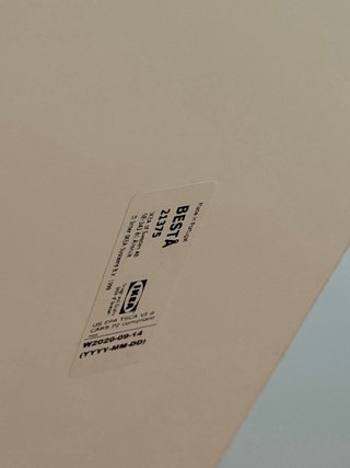 Mueble IKEA Besta Blanco Cristal