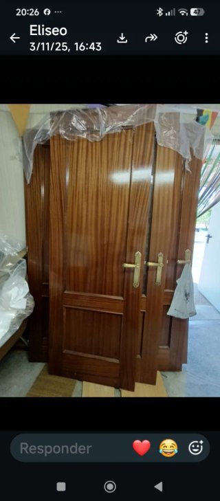 Puertas de madera para vivienda