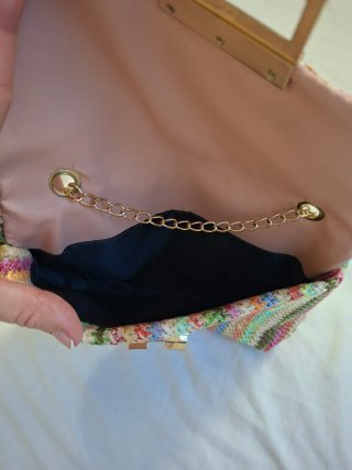 Lote 2 bolsos verano de rafia