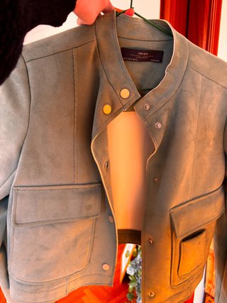 Cazadora Zara efecto ante Talla M