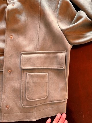 Cazadora Zara efecto ante Talla M