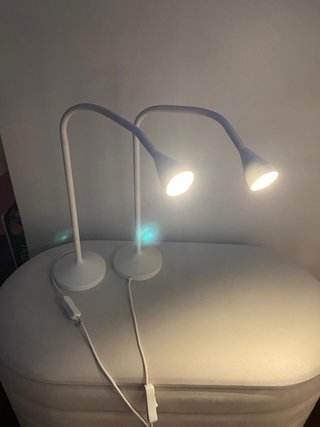 Pack 2 Lámparas Flexo Escritorio LED IKEA Nävling