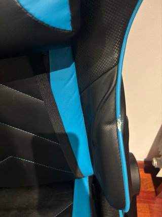 Silla Gamer Drift Negra y Azul