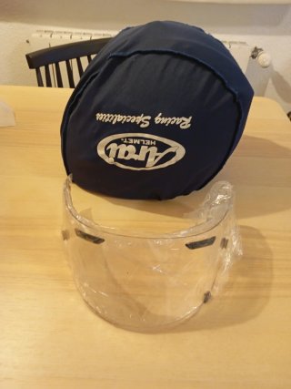 Casco arai rx7 rr4 talla xs más pantalla repuesto