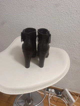 Botines negros con plataforma