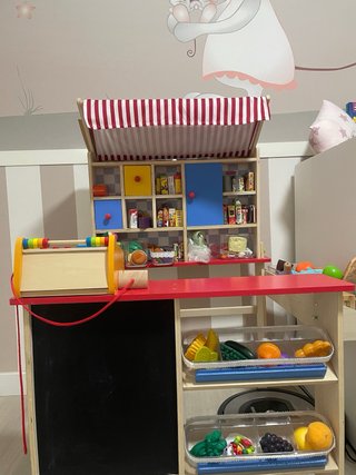 Supermercado infantil madera LIDL