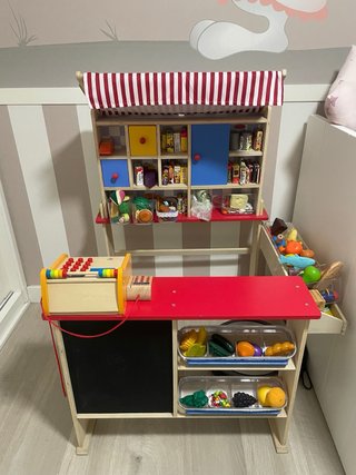 Supermercado infantil madera LIDL