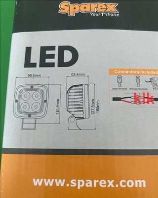 Foco LED Sparex 2500 lúmenes