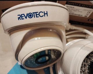 2 Cámaras Seguridad IP Revotech