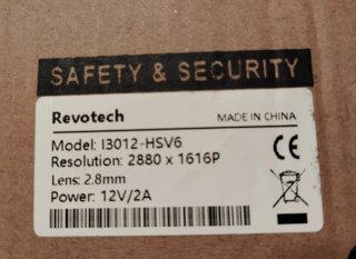 2 Cámaras Seguridad IP Revotech