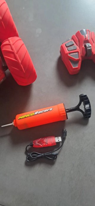 Coche RC Ninco Racers Anfibio Rojo