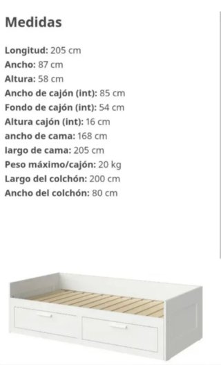 Cama nido con cajones