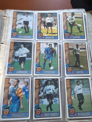 Álbumes Liga 96/97 y 2000 - +750 Cromos