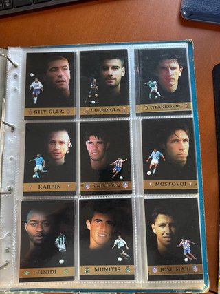 Álbumes Liga 96/97 y 2000 - +750 Cromos