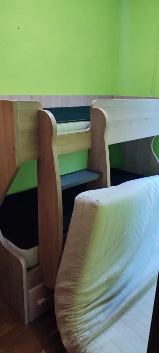 Estructura Cama Litera Madera