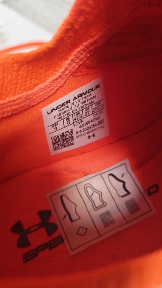Zapatillas Under Armour Naranja Talla 42,5