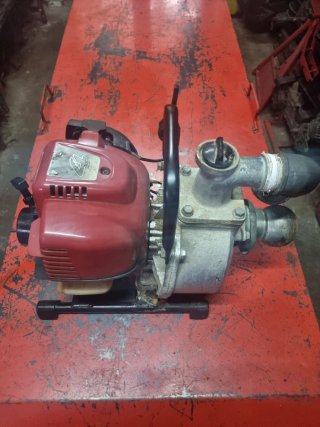 Motobomba motor gasolina sacar agua para reparar