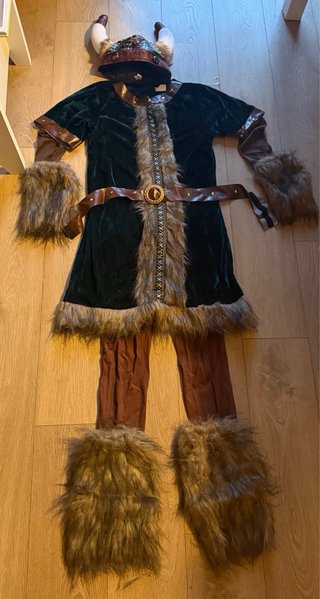 Disfraz Vikinga Mujer talla S