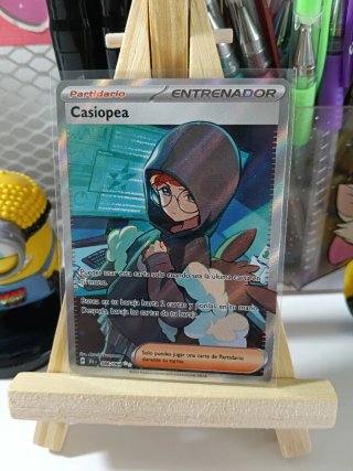 Carta Pokémon Casiopea Entrenador Full Art