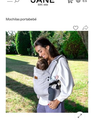 Portabebés Ergonómica Jané