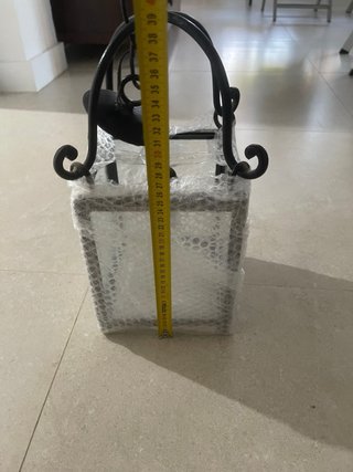 Farol de hierro negro con detalles