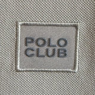 Polo de Polo Club gris claro Talla M