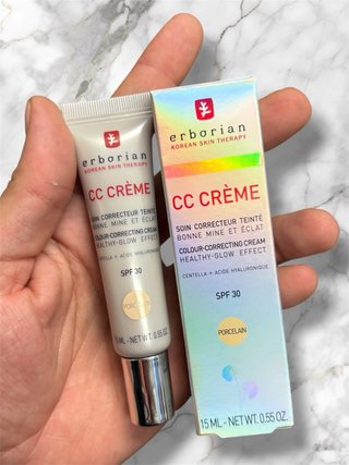 CC Crème Erborian Porcelain 15ml SPF 30