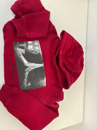 Sudadera Roja Talla S