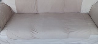 Sofá de 3 plazas beige