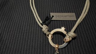Collana Ippocampo con perla barocca