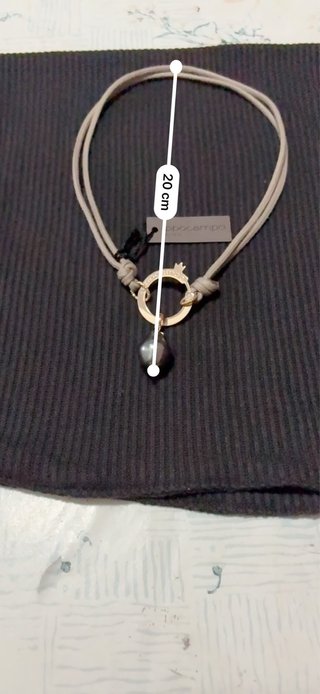 Collana Ippocampo con perla barocca