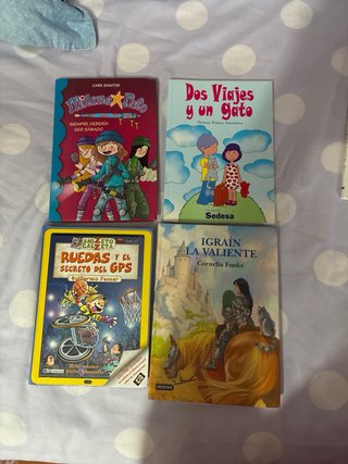 Pack de 4 Libros juveniles