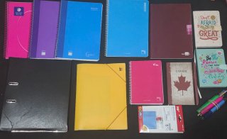Vuelta al cole material escolar todo por 20€