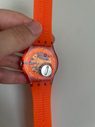 Reloj Swatch Swiss naranja