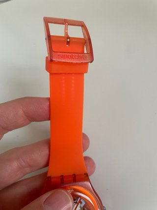 Reloj Swatch Swiss naranja