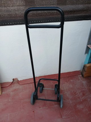 Soporte carro 4 ruedas plegable