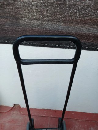 Soporte carro 4 ruedas plegable