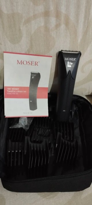 Recortadora de pelo Moser negra