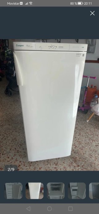 Congelador vertical Aspes Ideal