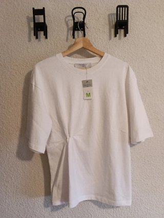 Camiseta con fruncido talla M