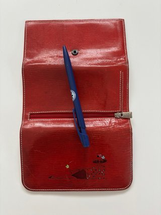 Cartera de piel