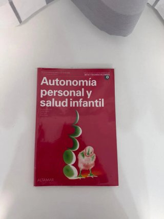 Libro autonomía personal y salud infantil.