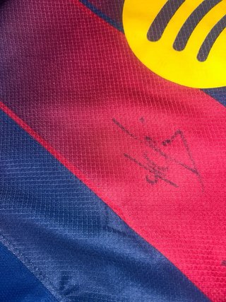 Camiseta FC Barcelona Firmada por Jugadores