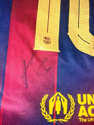 Camiseta FC Barcelona Firmada por Jugadores