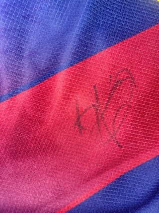Camiseta FC Barcelona Firmada por Jugadores