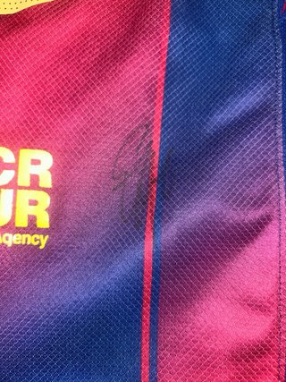 Camiseta FC Barcelona Firmada por Jugadores